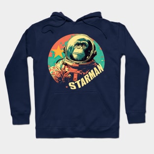 Starman David Bowie Monkey Hoodie